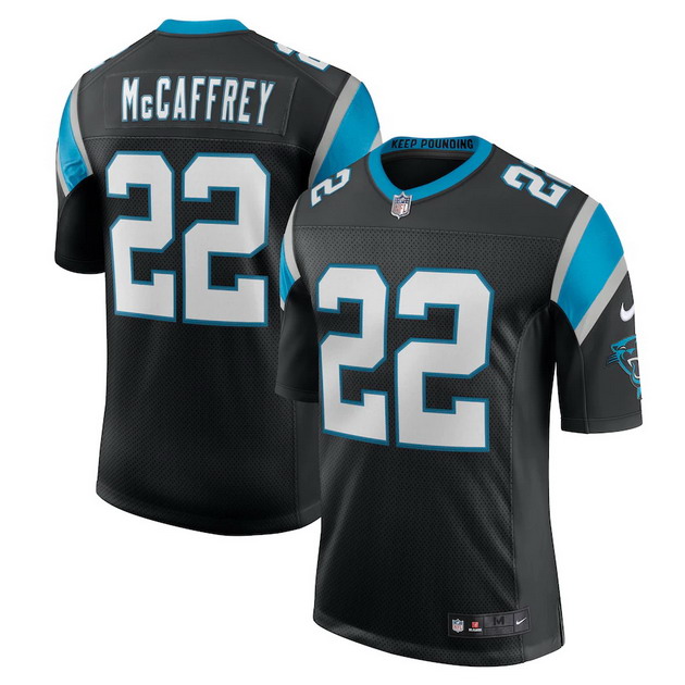 mens nike christian mccaffrey black classic limited jersey